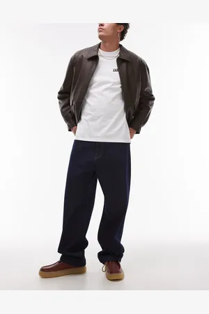 Carhartt Landon loose tapered fit jeans in dark blue
