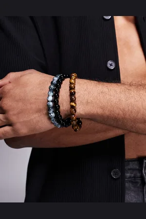 ASOS 3 pack beaded bracelets in