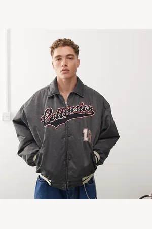 COLLUSION Varsity bomber jacket in