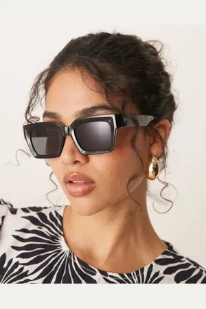 ASOS Bevel square sunglasses in