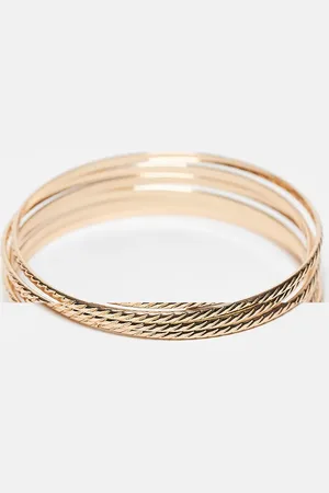 Reclaimed Skinny bangle pack in