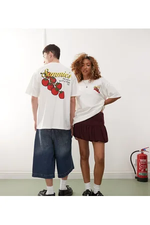 COLLUSION Tomato print graphic t shirt in