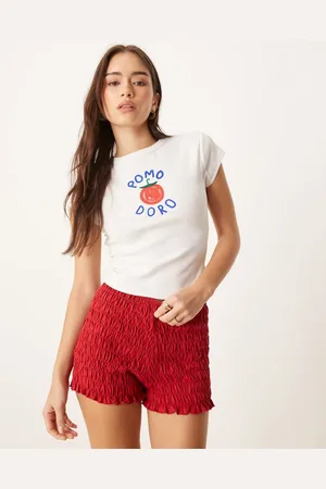 ASOS Baby tee with tomato graphic in