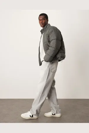 New Look Padded puffer jacket in dark