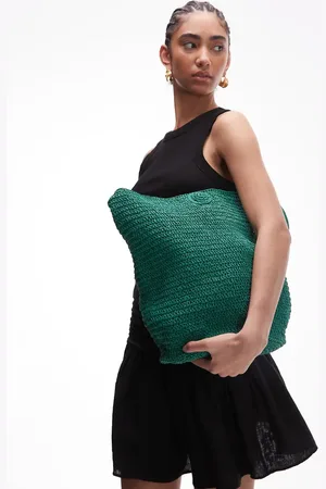 Topshop Sunny crochet shoulder bag in