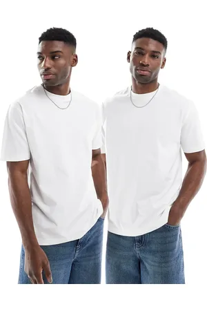 ASOS 2 pack essential relaxed t-shirt in