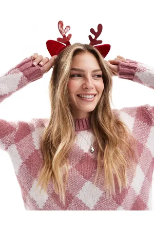 Pieces® Christmas reindeer headband in