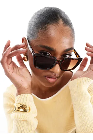 AJ Morgan Large square sunglasses in tortoiseshell