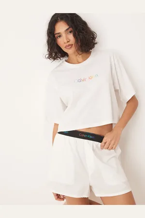 Calvin Klein Pride crop pyjama t-shirt in