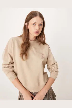 Barbour Elisha Sweatshirt in white pepper