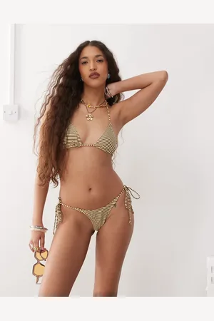 Motel Lentra tie-side bikini bottoms in
