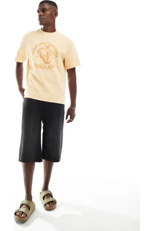 Cotton On Cotton On super baggy jort in y2k washed black