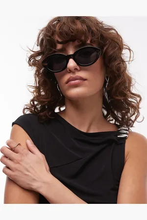 MANGO Oval sunglasses in