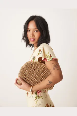 Accessorize Weave metallic clutch in