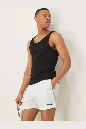 Calvin Klein Drawstring swim shorts in mint