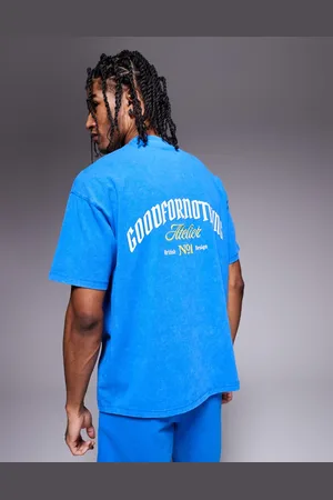Good For Nothing Co-ord back print logo t-shirt in