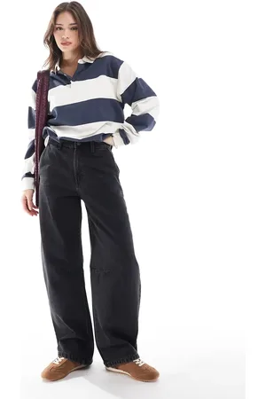 Cotton On Cotton On barrel leg jean in graphite