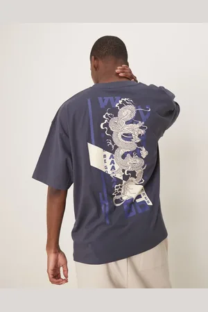 ASOS Oversized t-shirt with dragon graphic in