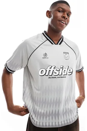 Bershka Mesh football jersey in