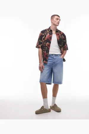 Topman Denim jort in light wash