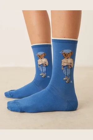 Ralph Lauren Bear sock in