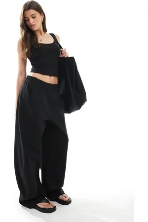 Stradivarius STR barrel leg jogger in