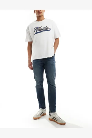 ASOS Slim fit jeans in with vintage tint in dark wash