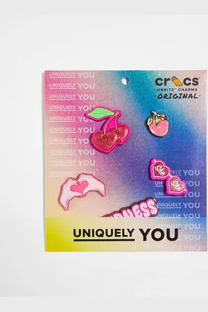 Crocs X ASOS girl power 5 pack jibbitz pack