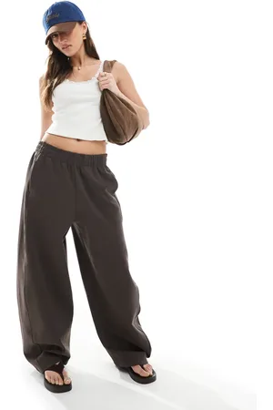 Stradivarius STR barrel leg jogger in
