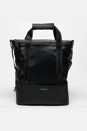 VALENTINO Valentino cosmos large nylon tote bag with crossbody strap in