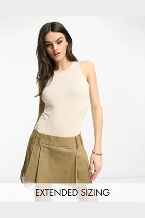 VERO MODA X Joann Van Den Herik sleeveless bodysuit in stone