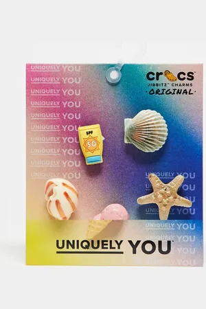 Crocs X ASOS beach vibes 5 pack jibbitz pack