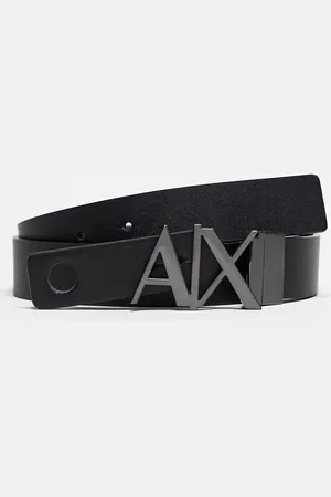 Armani Exchange Reversible leather belt in
