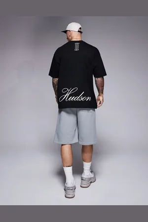ASOS Oversized t-shirt with text graphics in