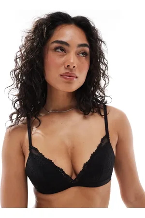 Cotton On Cotton On everyday lace fixed cup wirefree bra in