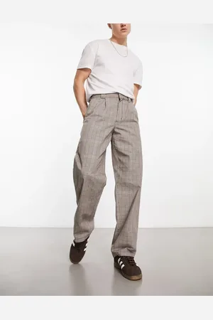 Dickies Bakerhill pleated trousers in beige