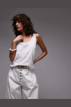 ARKET Lightweight crepe knitted top in