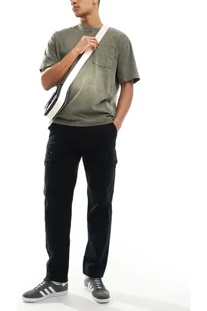 River Island Open hem cargo trousers in