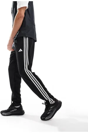 adidas Adidas Training Train Essentials 3 stripe joggers in
