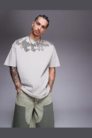 Liquor N Poker Graphic t-shirt in beige