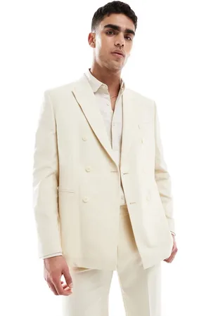 ASOS Regular suit jacket in stone