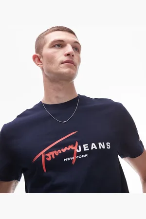 Tommy Hilfiger Signature logo t-shirt in and red