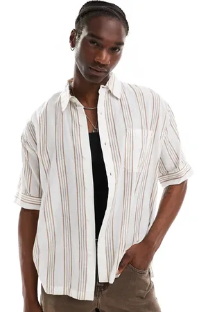 Reclaimed Stripe oversized shirt