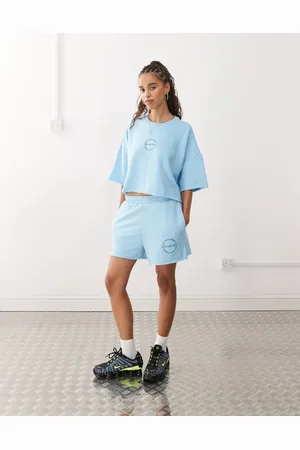 Noisy May Sweat short co-ord in light