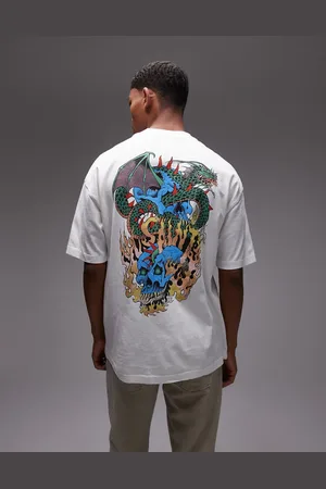 AllSaints Writher T-shirt in chalk