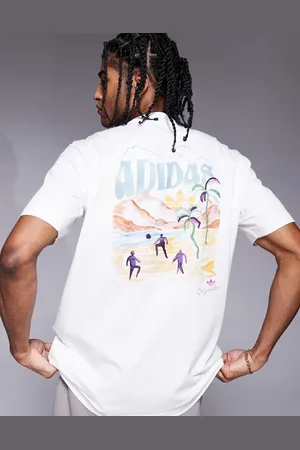 adidas Summer graphic t-shirt in