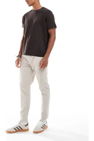 Brave Soul Drawstring trousers in stone