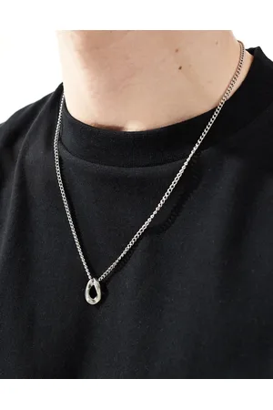 LOST SOULS Cablelink pendant necklace in stainless steel