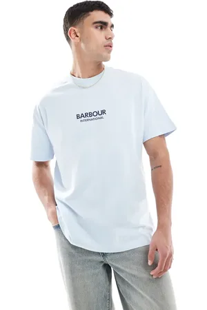 Barbour Formula oversized t-shirt in ice