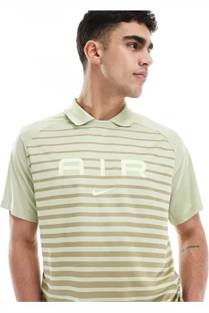 Nike Air graphic jersey in olive